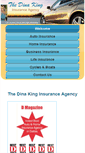 Mobile Screenshot of dinakinginsurance.com